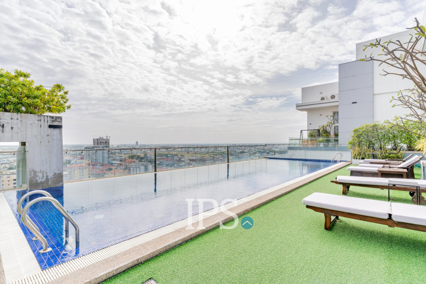 7th Floor 2 Bedroom Condo For Sale - PS Crystal, Beoung Tumpun, Phnom Penh
