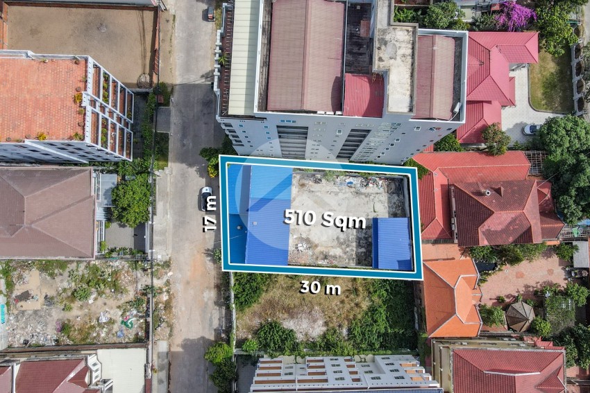 510 Sqm Land For Rent - Phsar Daeum Thkov, Phnom Penh