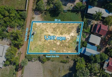 1,297 Sqm Land For Sale - Kandaek, Prasat Bakong, Siem Reap thumbnail