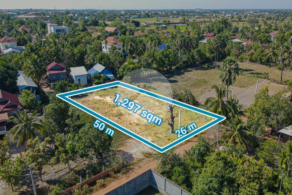 1,297 Sqm Land For Sale - Kandaek, Prasat Bakong, Siem Reap - Image 2