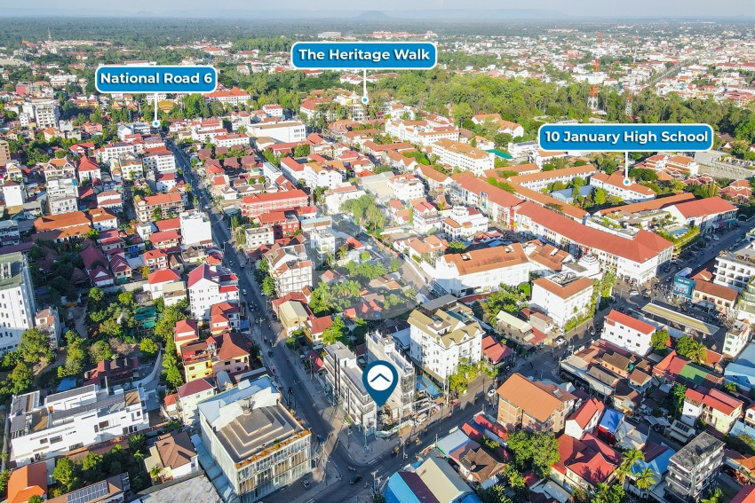 322 Sqm Commercial Land For Sale - Svay Dangkum, Siem Reap