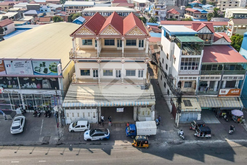 2 Storey Double Shophouse For Rent - Russey Keo, Phnom Penh