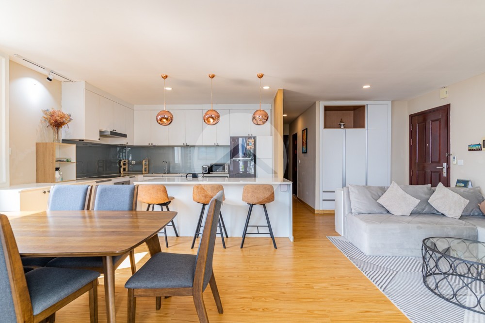 7th Floor 2 Bedroom Condo For Sale - Mekong View 6, Chroy Changvar, Phnom Penh