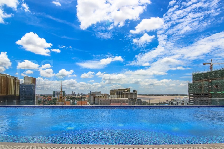 45th Floor 2 Bedroom  Duplex  Penthouse For Sale - The Bridge, Tonle Bassac, Phnom Penh