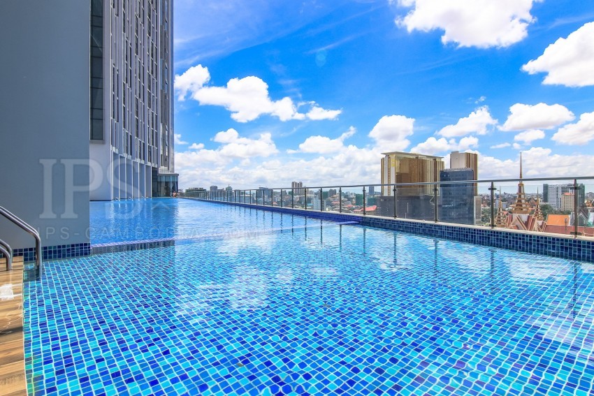 45th Floor 2 Bedroom  Duplex  Penthouse For Sale - The Bridge, Tonle Bassac, Phnom Penh