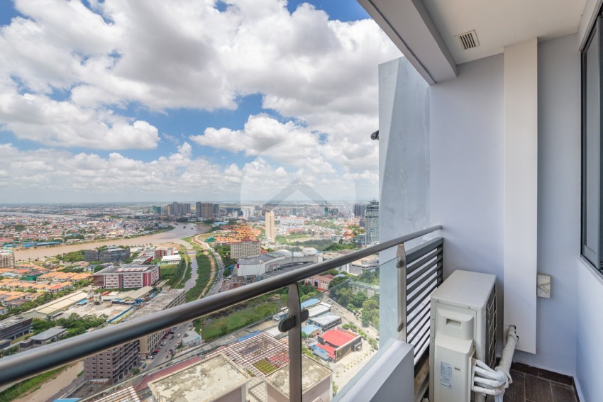 45th Floor 2 Bedroom  Duplex  Penthouse For Sale - The Bridge, Tonle Bassac, Phnom Penh