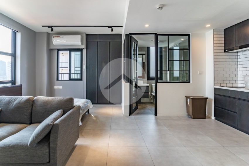 Studio Condo For Rent - Lattrait, BKK1, Phnom Penh