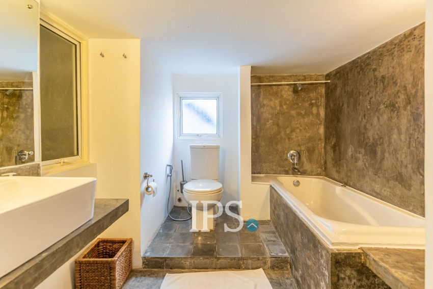 Loft 1 Bedroom Serviced Apartment For Rent - Chey Chumneah, Phnom Penh