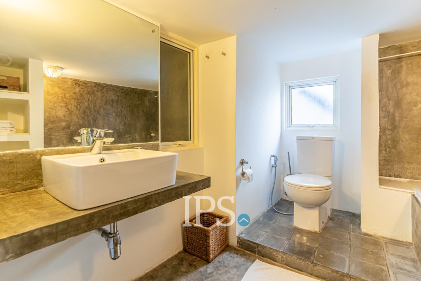 Loft 1 Bedroom Serviced Apartment For Rent - Chey Chumneah, Phnom Penh