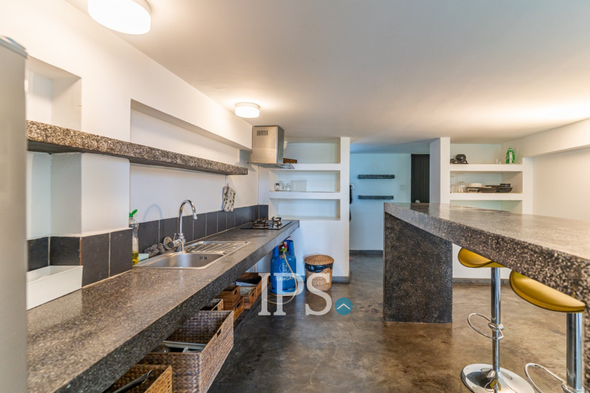 Loft 1 Bedroom Serviced Apartment For Rent - Chey Chumneah, Phnom Penh