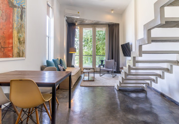 Loft 1 Bedroom Serviced Apartment For Rent - Chey Chumneah, Phnom Penh thumbnail