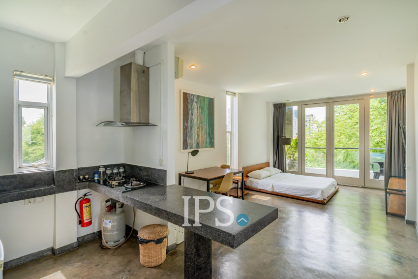 1 Bedroom Serviced Apartment For Rent - Chey Chumneah, Phnom Penh