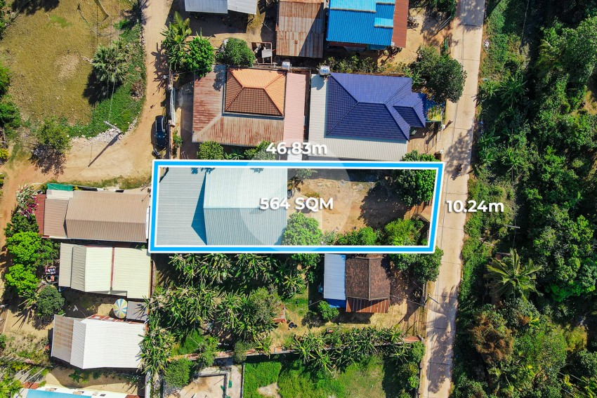 564 Sqm Land For Sale - Sangkat Siem Reap, Siem Reap