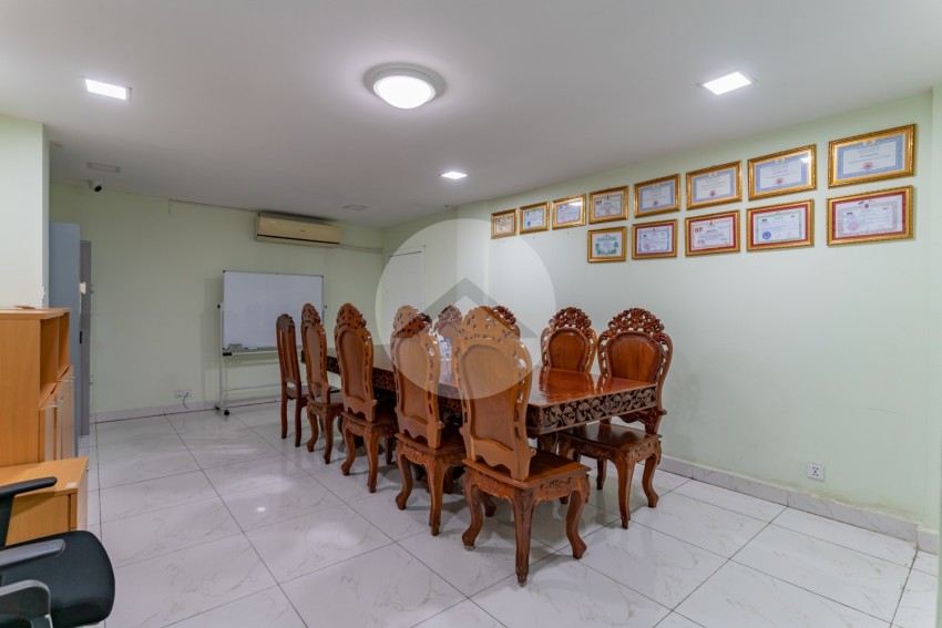 3 Storey Double Shophouse For Rent - Srah Chork, Phnom Penh