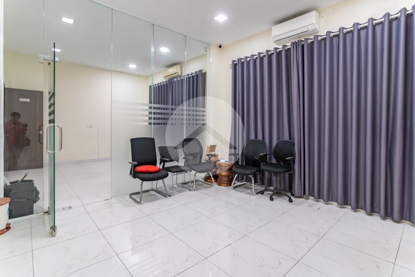 3 Storey Double Shophouse For Rent - Srah Chork, Phnom Penh