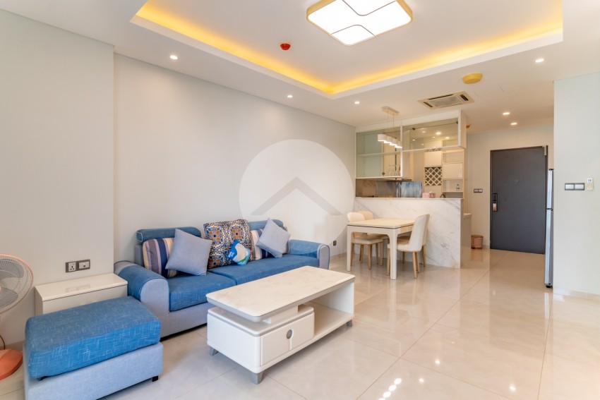 2 Bedroom Condo For Rent - Diamond Twin Tower, Tonle Bassac, Phnom Penh