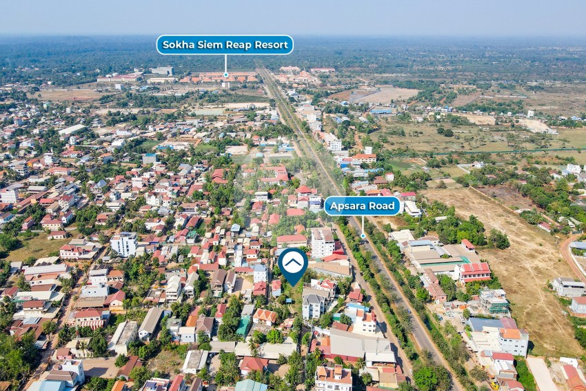 1,043 Sqm Land For Sale - Slor Kram, Siem Reap