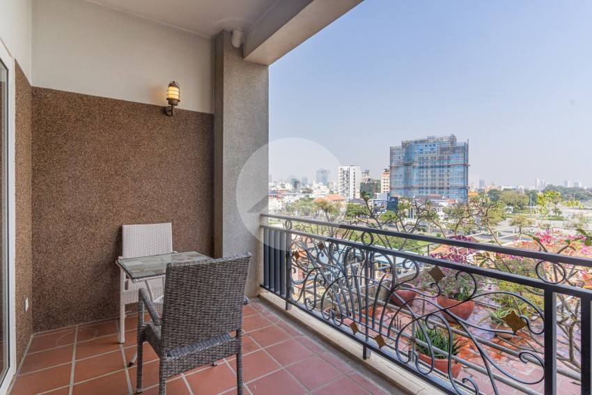 1 Bedroom Serviced Apartment For Rent - Tonle Bassac, Phnom Penh