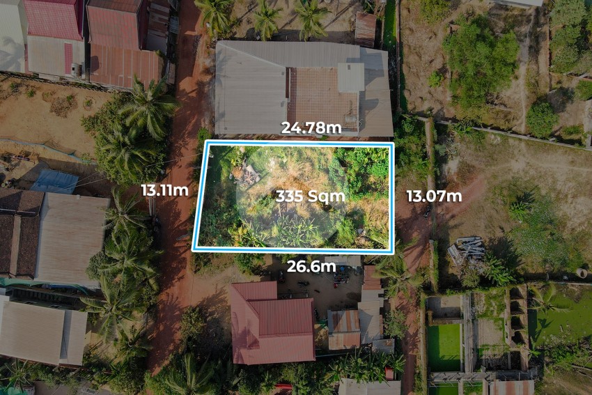 335 Sqm Land For Sale - Sangkat Siem Reap, Siem Reap