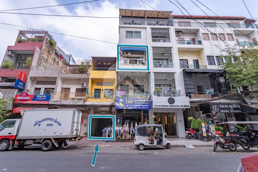 Renovated 1 Bedroom Apartment For Rent - Phsar Kandal 1, Phnom Penh