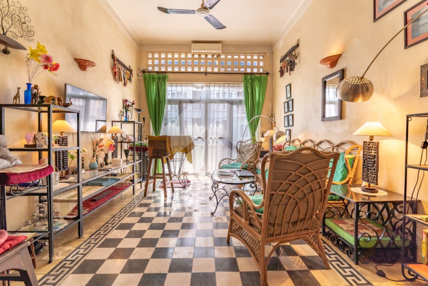 Renovated 1 Bedroom Apartment For Rent - Phsar Kandal 1, Phnom Penh