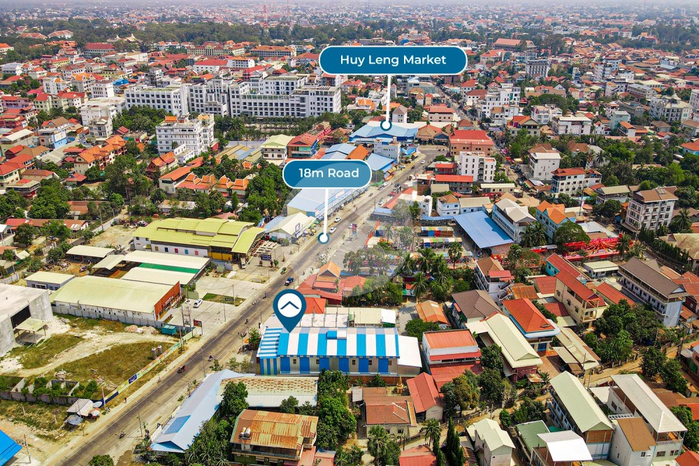 558 Sqm Warehouse For Rent - Svay Dangkum, Siem Reap