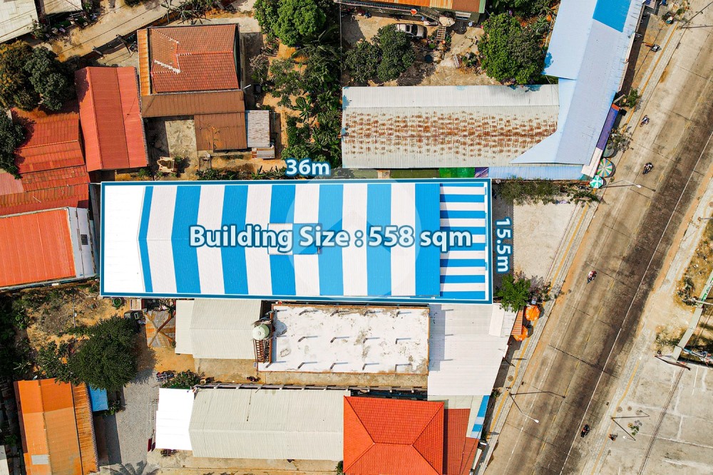 558 Sqm Warehouse For Rent - Svay Dangkum, Siem Reap - Image 2