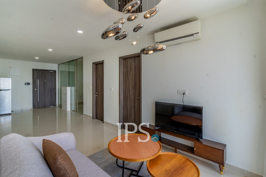 2 Bedroom Condo  For Rent - The Peak,  Tonle Bassac, Phnom Penh