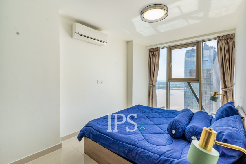 2 Bedroom Condo  For Rent - The Peak,  Tonle Bassac, Phnom Penh