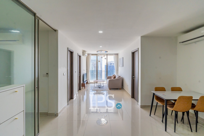 2 Bedroom Condo  For Rent - The Peak,  Tonle Bassac, Phnom Penh