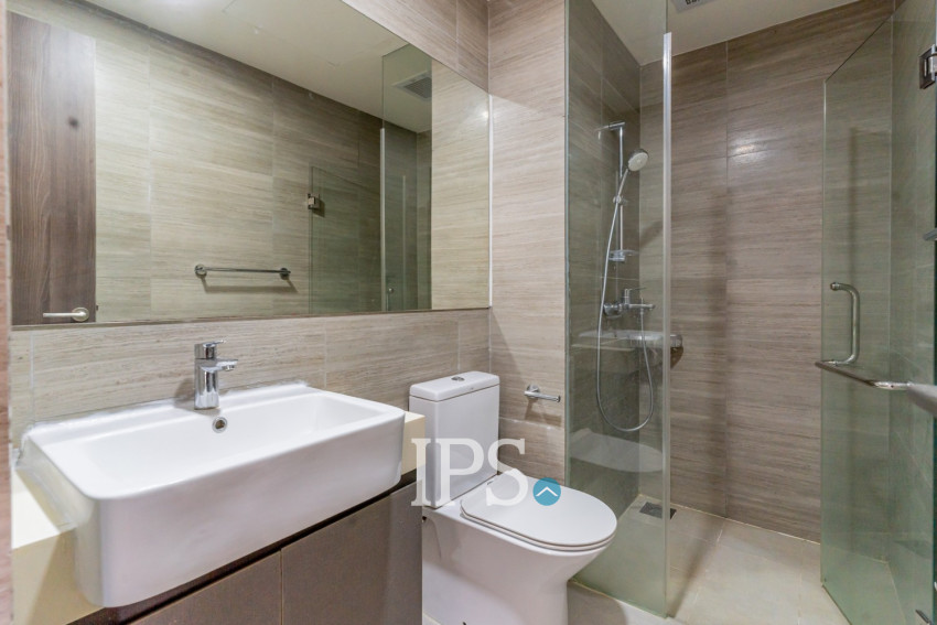 2 Bedroom Condo  For Rent - The Peak,  Tonle Bassac, Phnom Penh