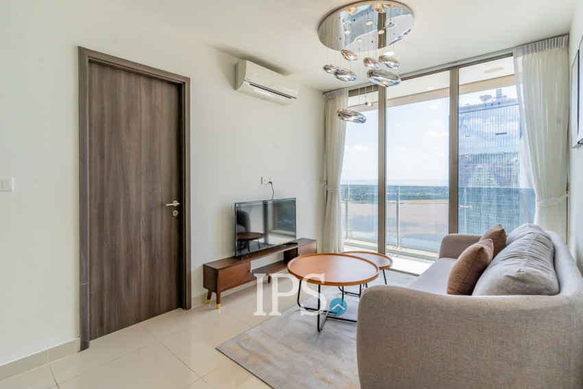 2 Bedroom Condo  For Rent - The Peak,  Tonle Bassac, Phnom Penh