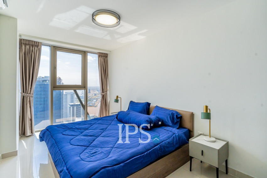 2 Bedroom Condo  For Rent - The Peak,  Tonle Bassac, Phnom Penh