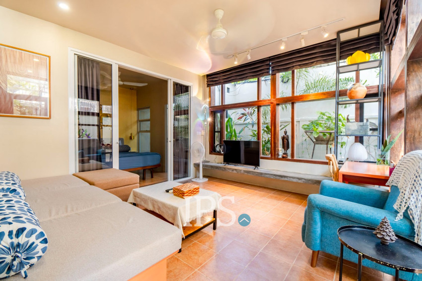 អាផាតមិន ១បន្ទប់គេង សម្រាប់ជួល - សាលាកំរើក សៀមរាប