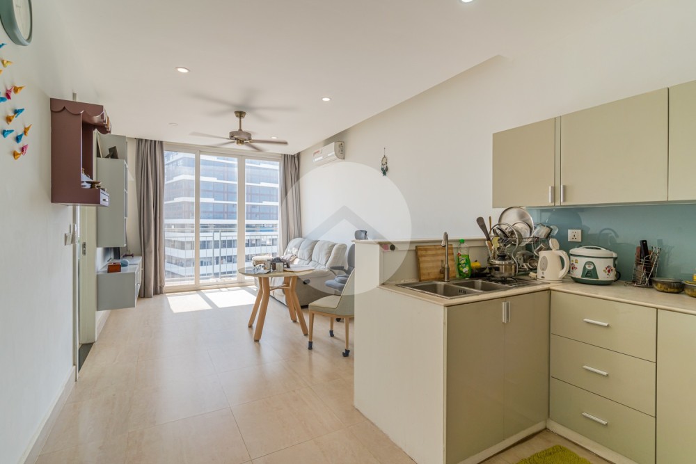 6th Floor 2 Bedroom Condo For Sale - Mekong View Tower 3, Chroy Changvar, Phnom Penh - Image 7