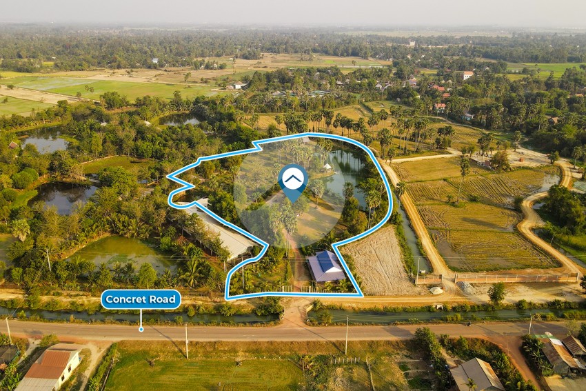 15,261 Sqm Land For Sale - Puok, Siem Reap