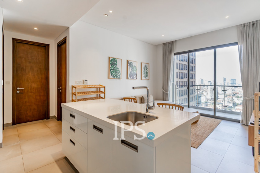 1 Bedroom Condo For Rent - Embassy Central, BKK1, Phnom Penh
