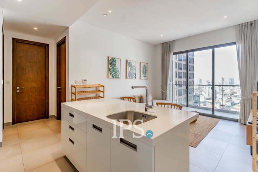 1 Bedroom Condo For Rent - Embassy Central, BKK1, Phnom Penh