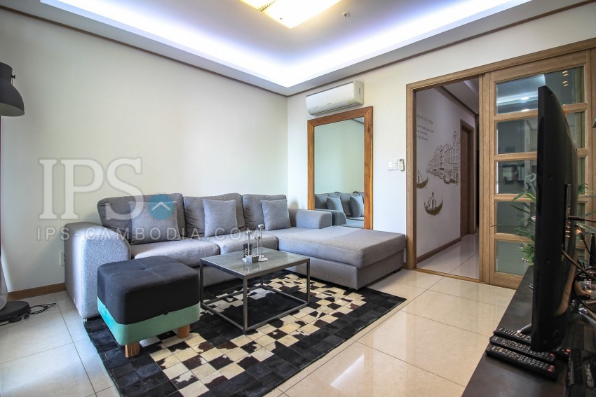 11th Floor 1 Bedroom Condo For Sale - De Castle Royal, BKK1, Phnom Penh