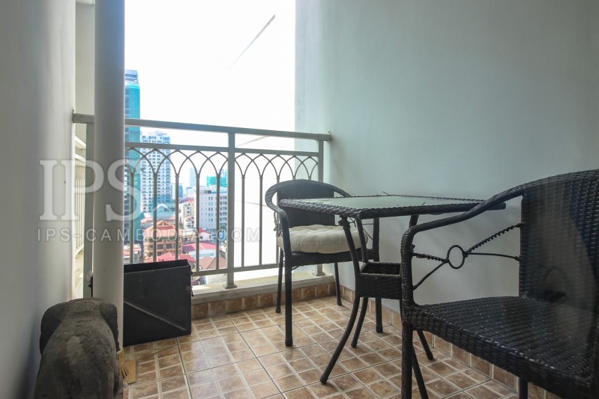 11th Floor 1 Bedroom Condo For Sale - De Castle Royal, BKK1, Phnom Penh