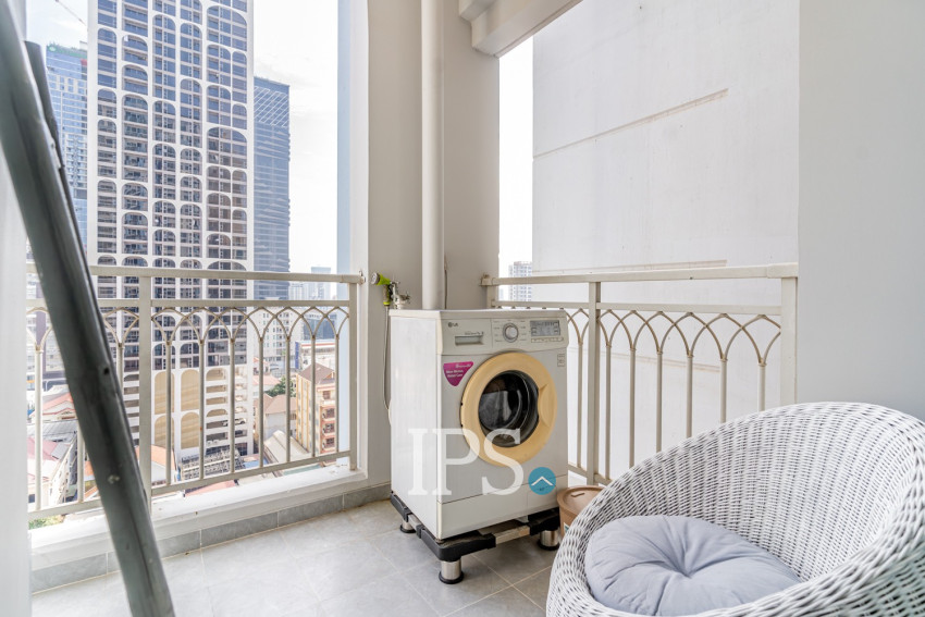 11th Floor 1 Bedroom Condo For Sale - De Castle Royal, BKK1, Phnom Penh