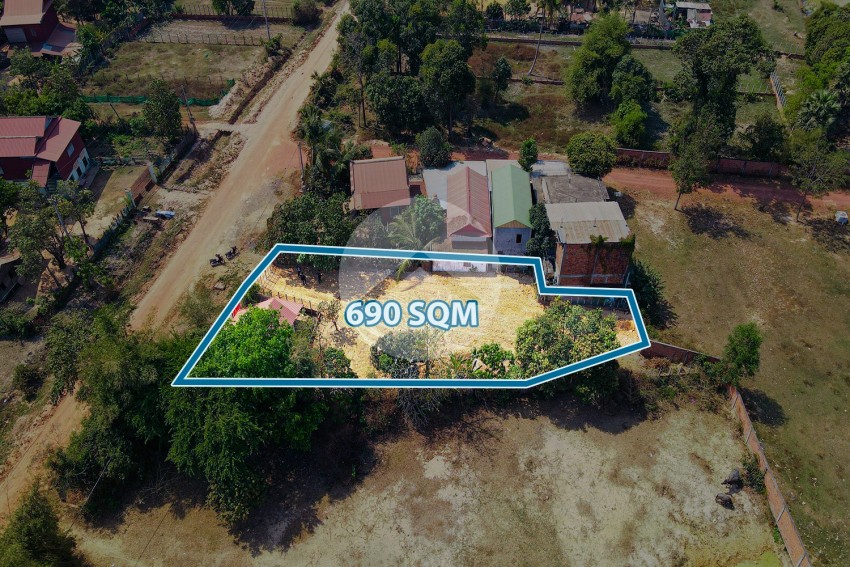 690 Sqm Residential Land For Sale - Svay Dangkum, Siem Reap