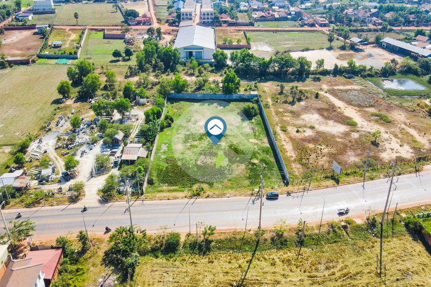 4,472 Sqm Commercial Land For Rent - Chreav, Siem Reap