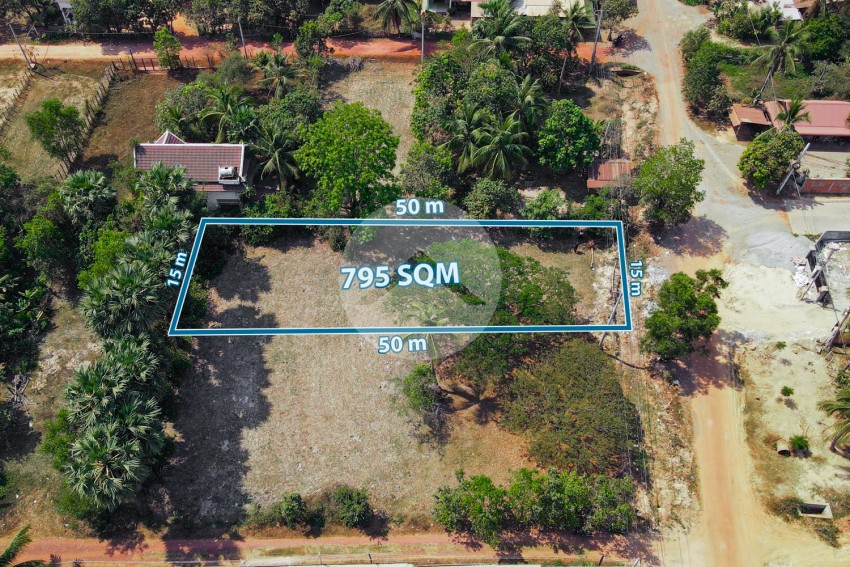 795 Sqm Residential Land For Sale - Svay Dangkum, Siem Reap