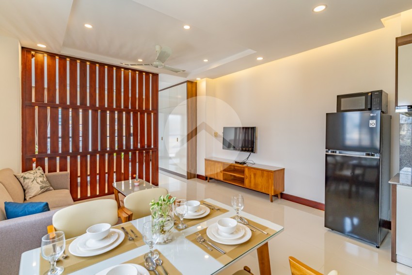 46 Sqm Studio Serviced Apartment For Rent - BKK3, Phnom Penh