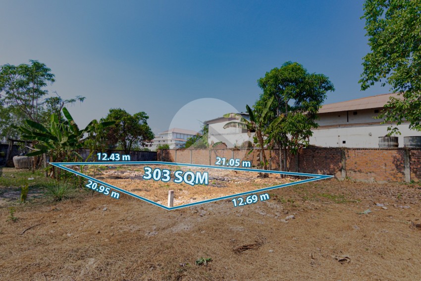 303 Sqm Residential Land For Sale - Svay Dangkum, Siem Reap