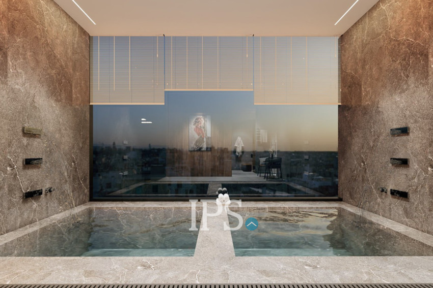 Studio Condo Type B,J,K For Sale - UC88, BKK1, Phnom Penh