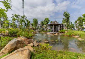 3 Bedroom Link Villa For Sale - Borey Chankiri, Preaek Kampues, Phnom Penh thumbnail