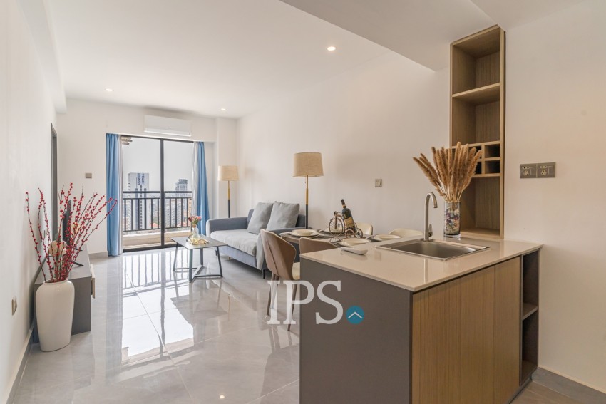 22nd Floor 2 Bedroom Condo Type J For Sale - Real Hope Condo, Boeung Trabek, Phnom Penh