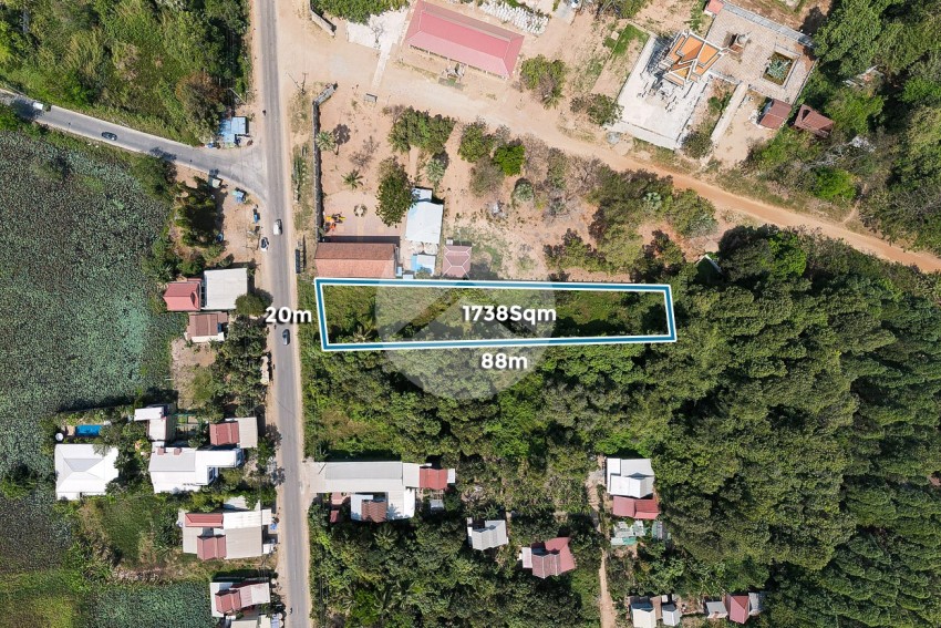 1,738 Sqm Land For Sale - Areyksat, Kandal Province